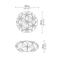 Plafondlamp La Vie white></noscript>Straluma Hot