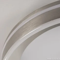 Plafondlamp Led Cirkel rvs 40cm></noscript>Straluma Hot