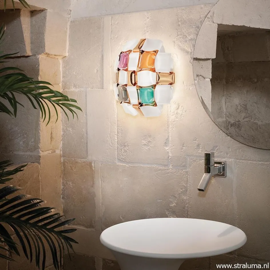 Plafondlamp Mida multicolor 32cm>Straluma Online