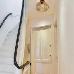 Plafondlamp Nest matgoud/zwart></noscript>Straluma Hot