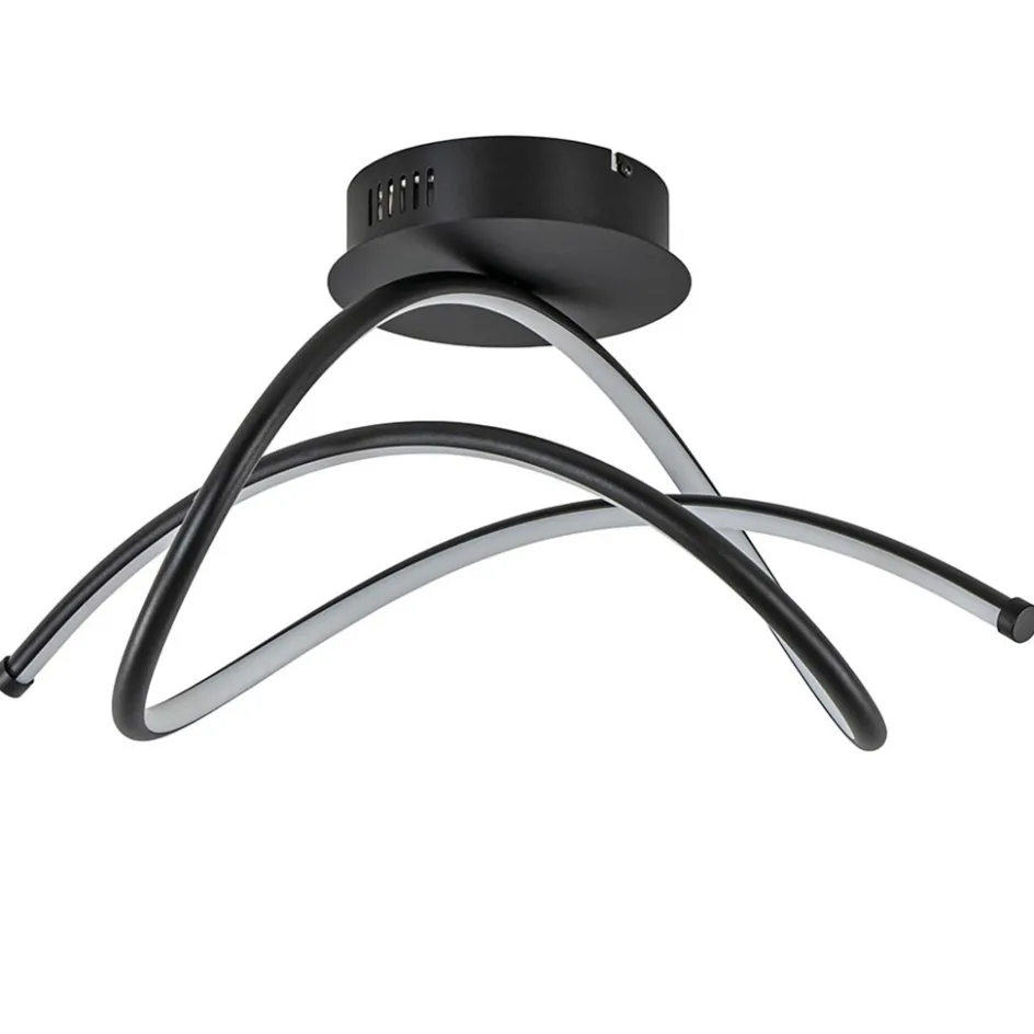 Plafondlamp Plaza zwart 3-switchdim>Straluma Clearance