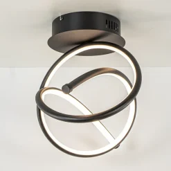 Plafondlamp Plaza zwart 3-switchdim>Straluma Clearance