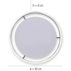 Plafondlamp Q-Vito 40 zwart smart+remote></noscript>Straluma Outlet