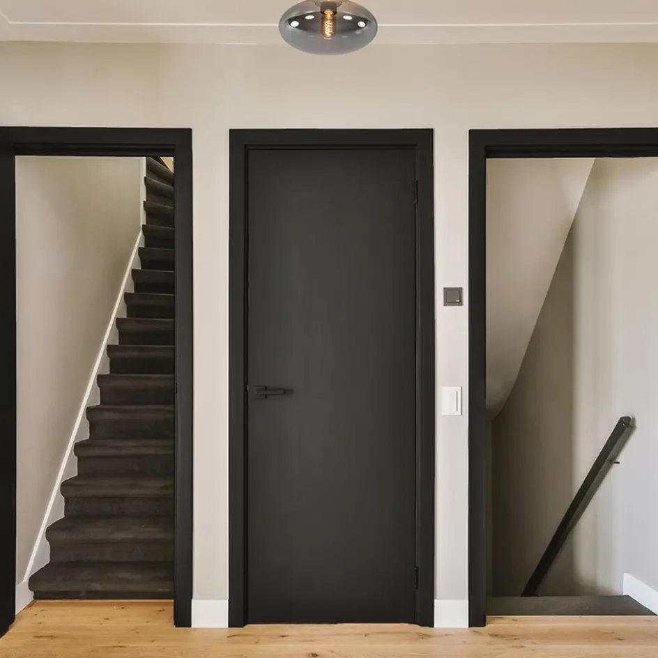 Plafondlamp Reflexion zwart+smoke glas>Straluma Best