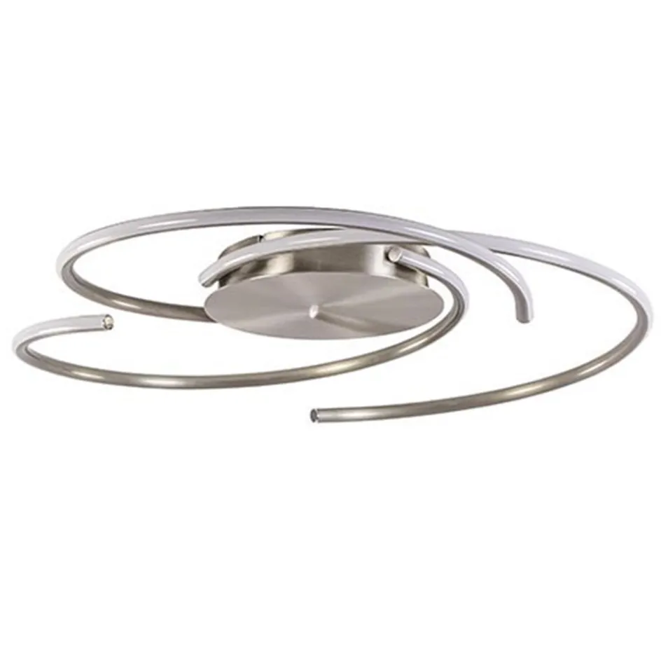 Plafondlamp Reverso nikkel 3-switchdim>Straluma Discount