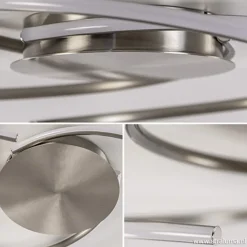 Plafondlamp Reverso nikkel 3-switchdim><noscript><img width=