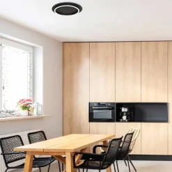 Plafondlamp Ringlux zwart></noscript>Straluma Best