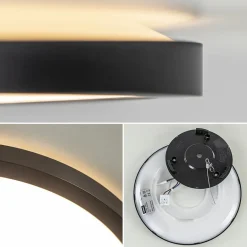 Plafondlamp Tuco 25cm zwart></noscript>Straluma Outlet