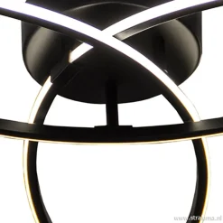 Plafondlamp 3-v eclips zwart 3-st.dimb.><noscript><img width=