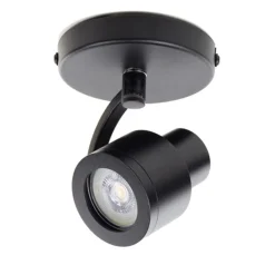 Plafondspot Alto 1l zwart gu10>Straluma Outlet