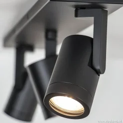 Plafondspot balk 3-lichts zwart ex.gu10><noscript><img width=