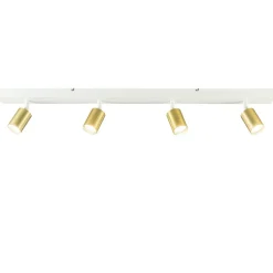 Plafondspot Bounce 4L balk wit/matgoud>Straluma Clearance