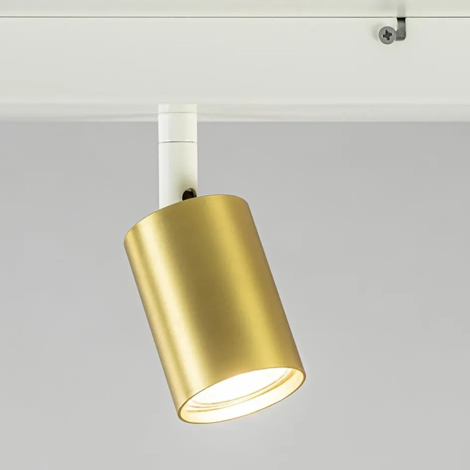 Plafondspot Bounce 4L balk wit/matgoud>Straluma Clearance