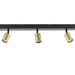 Plafondspot Bounce 3L 70cm zwart/goud>Straluma Discount