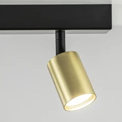 Plafondspot Bounce 3L 70cm zwart/goud><noscript><img width=