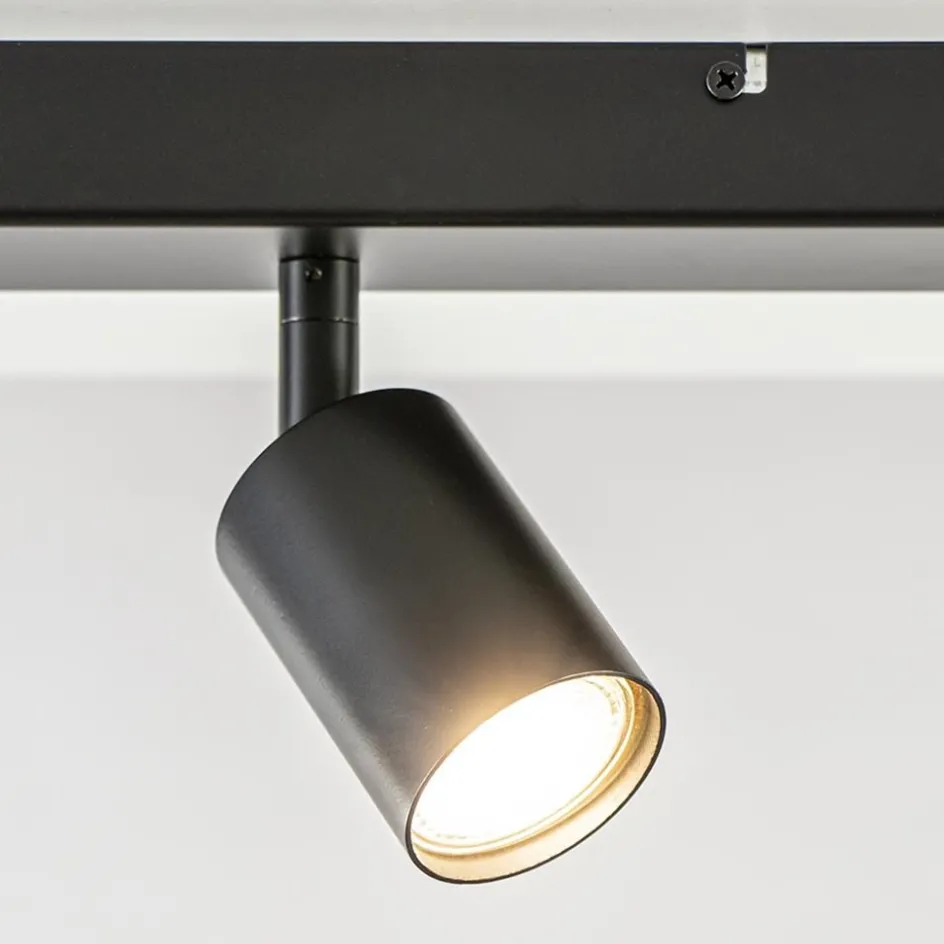 Plafondspot Bounce 6L 160cm zwart>Straluma Outlet