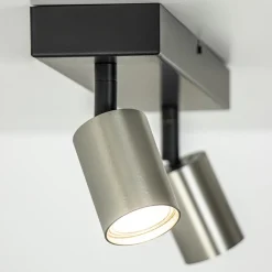 Plafondspot Bounce 2L zwart/rvs><noscript><img width=