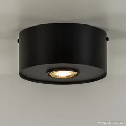 Plafondspot cilinder plat gu10>Straluma Outlet