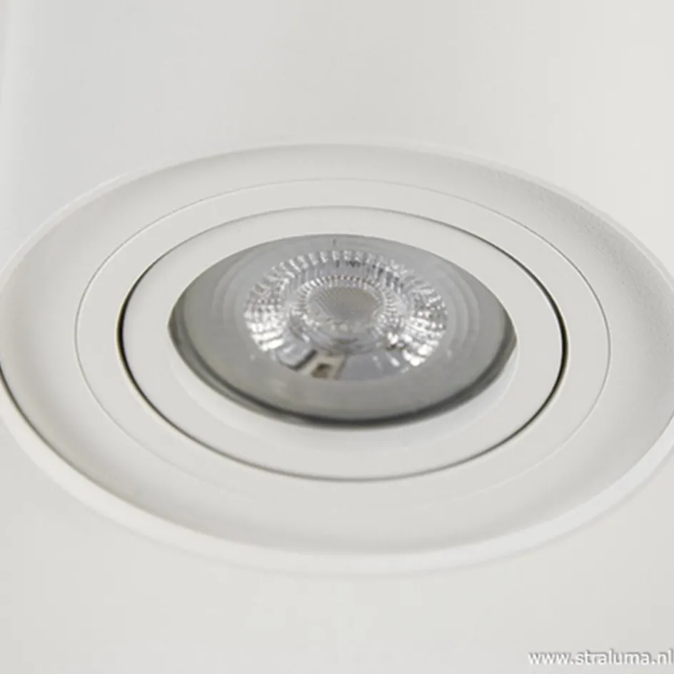 *Plafondspot cilinder wit verstelbaar>Straluma Clearance