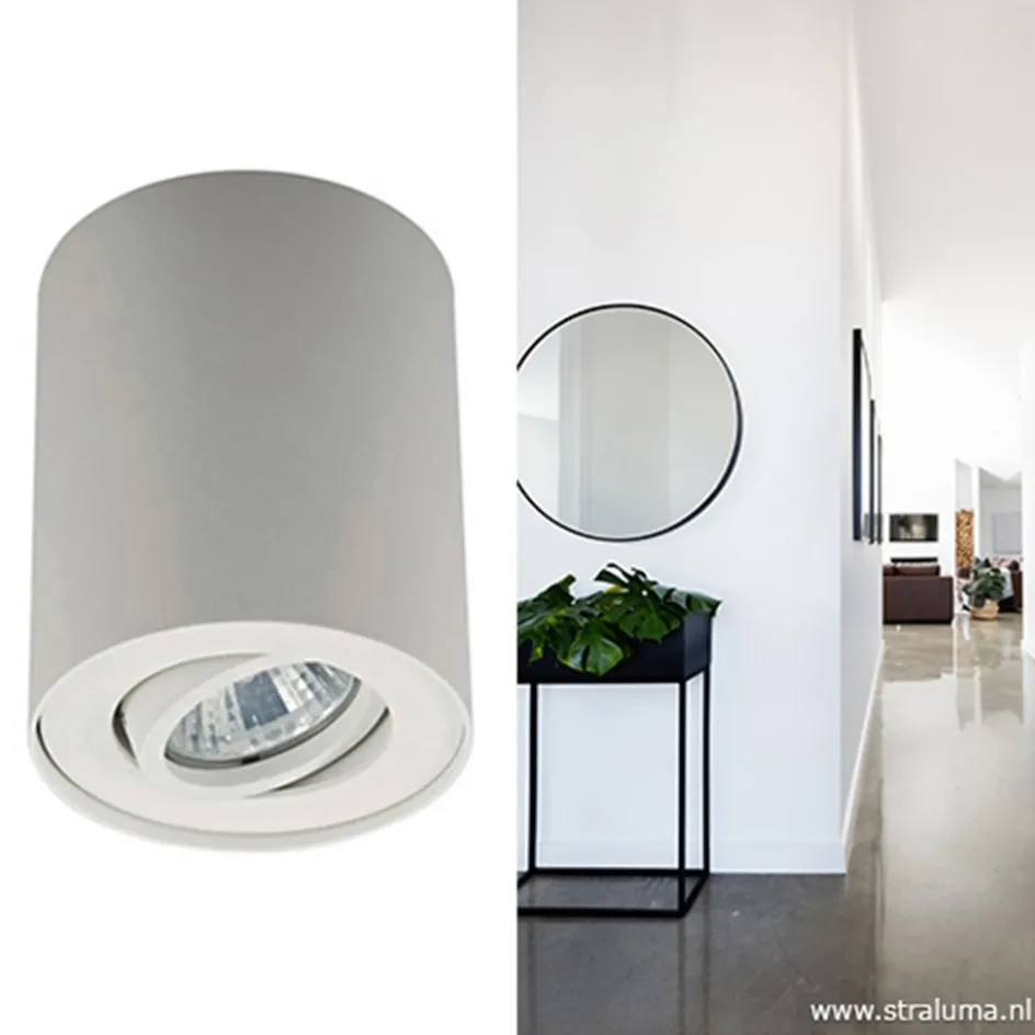 *Plafondspot cilinder wit verstelbaar>Straluma Clearance