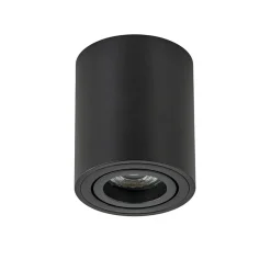 Plafondspot cilinder zwart verstelbaar gu10>Straluma New