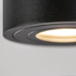 Plafondspot cilinder zwart gu10 IP44></noscript>Straluma New