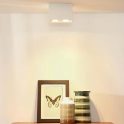 Plafondspot dubbel box wit gu10></noscript>Straluma Best