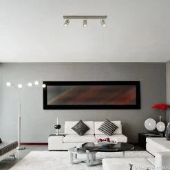 Plafondspot Halo 3L balk rvs gu10><noscript><img width=