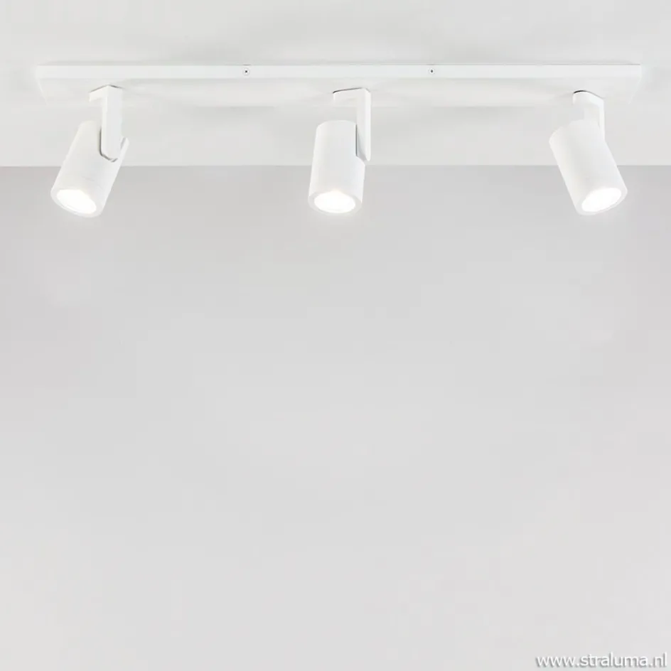 Plafondspot Halo 3L balk wit>Straluma Discount