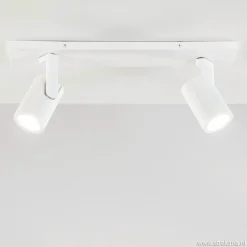 Plafondspot Halo 2L op balk wit>Straluma Best