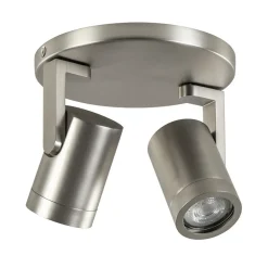 Plafondspot Halo 2L rond rvs>Straluma New