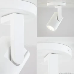 Plafondspot Halo 1L wit gu10><noscript><img width=