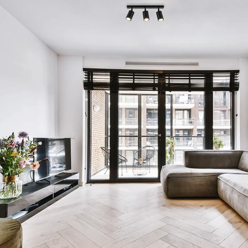 Plafondspot 3l balk zwart gu10>Straluma