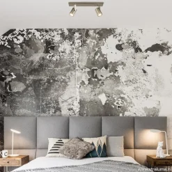 Plafondspot 2-licht op balk nikkel gu10><noscript><img width=