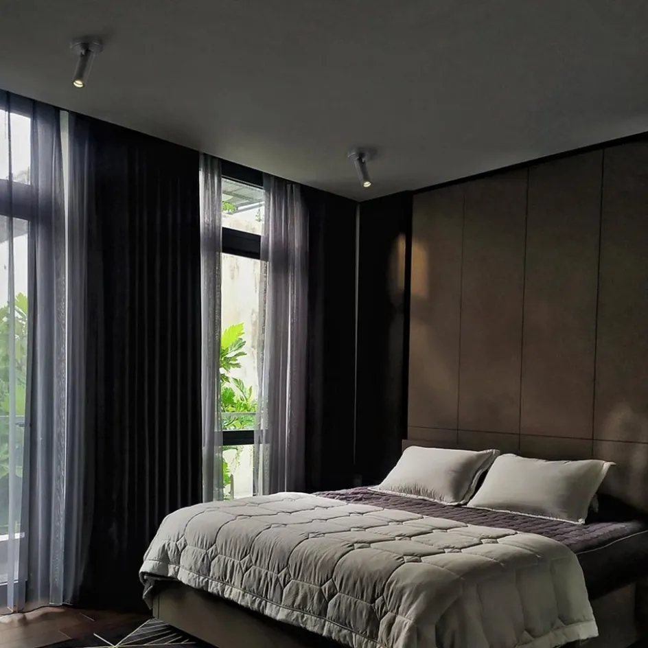 Plafondspot 1-lichts mat zwart/goud>Straluma New