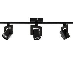 Plafondspot 3-lichts zwart incl.gu10>Straluma Outlet