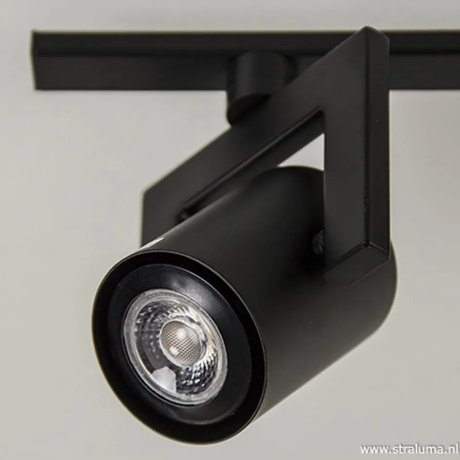 Plafondspot 3-lichts zwart incl.gu10>Straluma Outlet