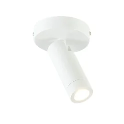 Plafondspot Miller enkel wit/goud pucc>Straluma New