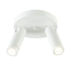 Plafondspot Miller 2l wit/goud pucc>Straluma Clearance