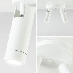 Plafondspot Miller 2l wit/goud pucc><noscript><img width=