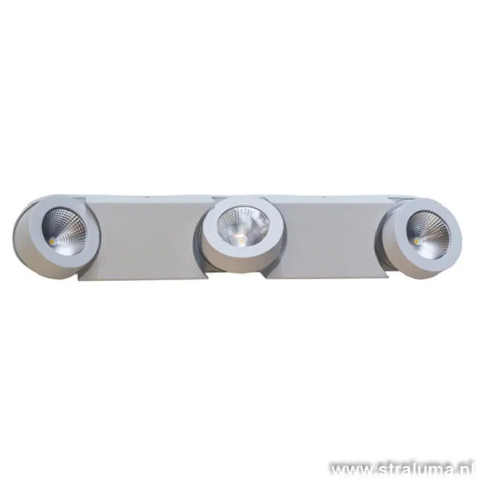 Plafondspot Montreal 3L balk wit 3000k>Straluma Discount