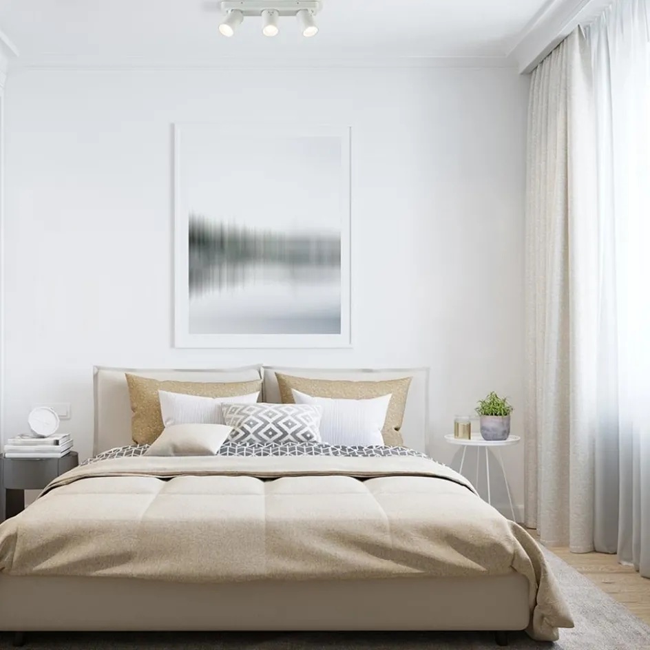 Plafondspot Oliver 3L balk wit gu10>Straluma Discount