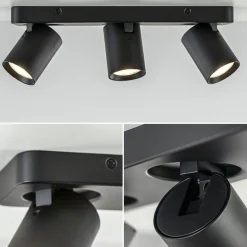 Plafondspot Oliver 3L balkzwart gu10><noscript><img width=