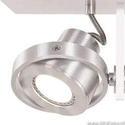 Plafondspot Quatro 2L alu led incl.gu10></noscript>Straluma Sale