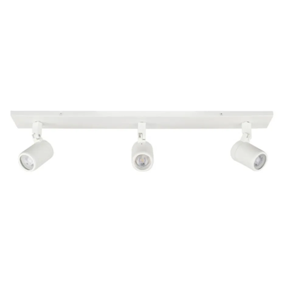 Plafondspot Rain 3L balk wit gu10 IP44>Straluma New