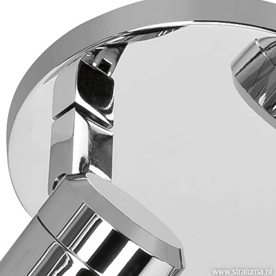 Plafondspot Rain 2l rond chroom IP44>Straluma Best