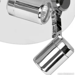 Plafondspot Rain 3l rond chroom IP44></noscript>Straluma Discount