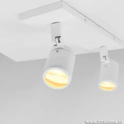 Plafondspot Rain 2L wit gu10 IP44><noscript><img width=