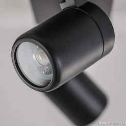 Plafondspot Rain 2L zwart balk IP44></noscript>Straluma Best