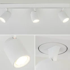 Plafondspot Razza 3L balk wit></noscript>Straluma Hot